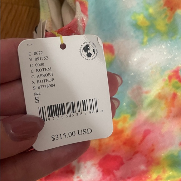 Free people x Hannah Rosen Asymmetrical One-Piece - Picture 7 of 9